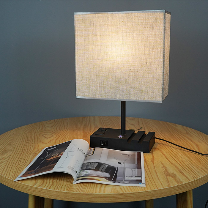 Cad iad na buntáistí a bhaineann le lampa tábla éadach?